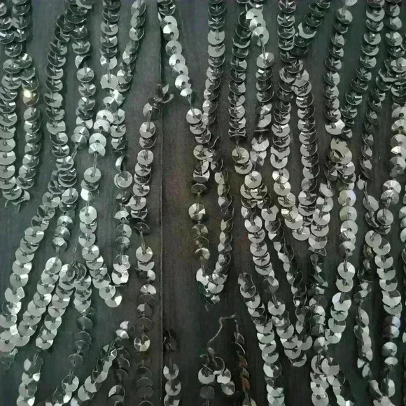 Stenay Sequined Silk Dress Size 10 - Picture 15 of 16